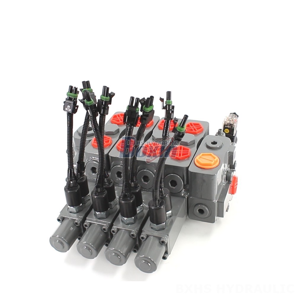 Manufacturer Direct: HSDLS180 Electric Unloading Valve - 4-Spool Sectional Directional Valve main image